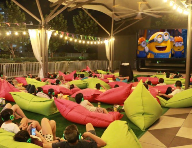 backyard cinema