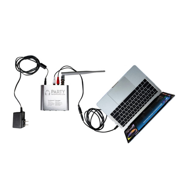 SS2 Transmitter + Laptop + Aux Cable