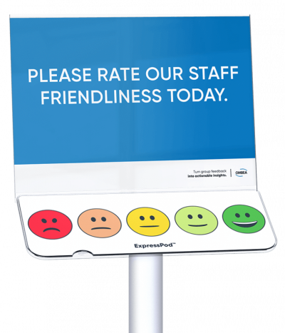 Staff friendliness rating