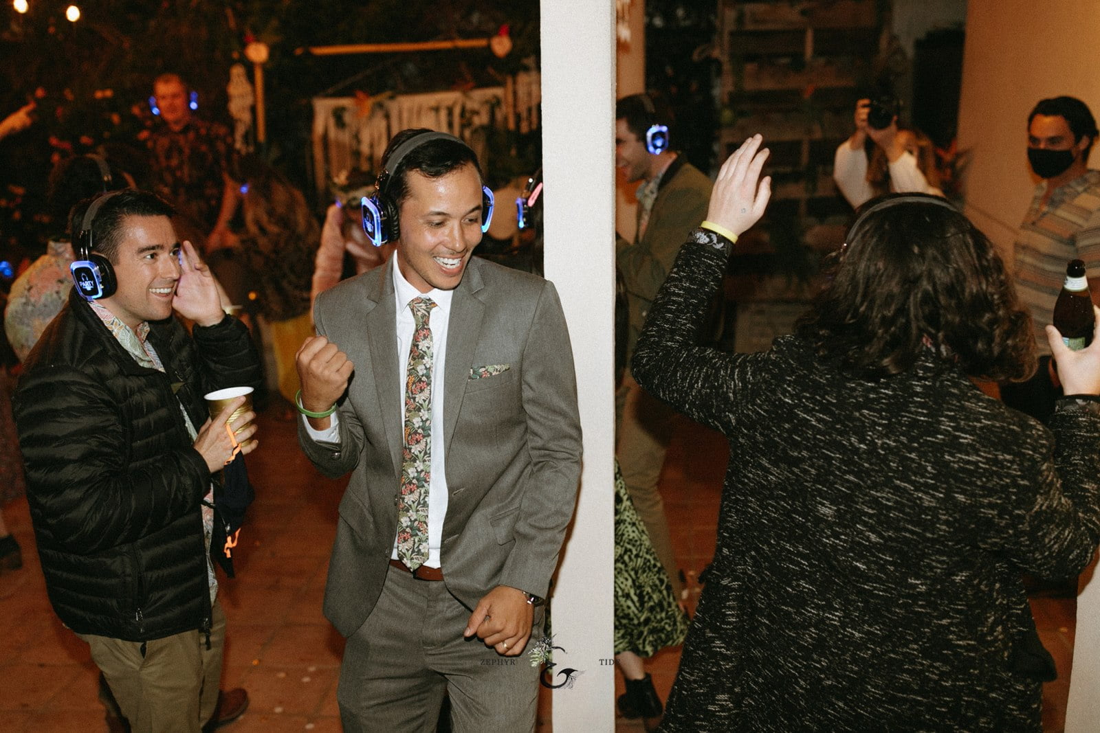 silent disco wedding