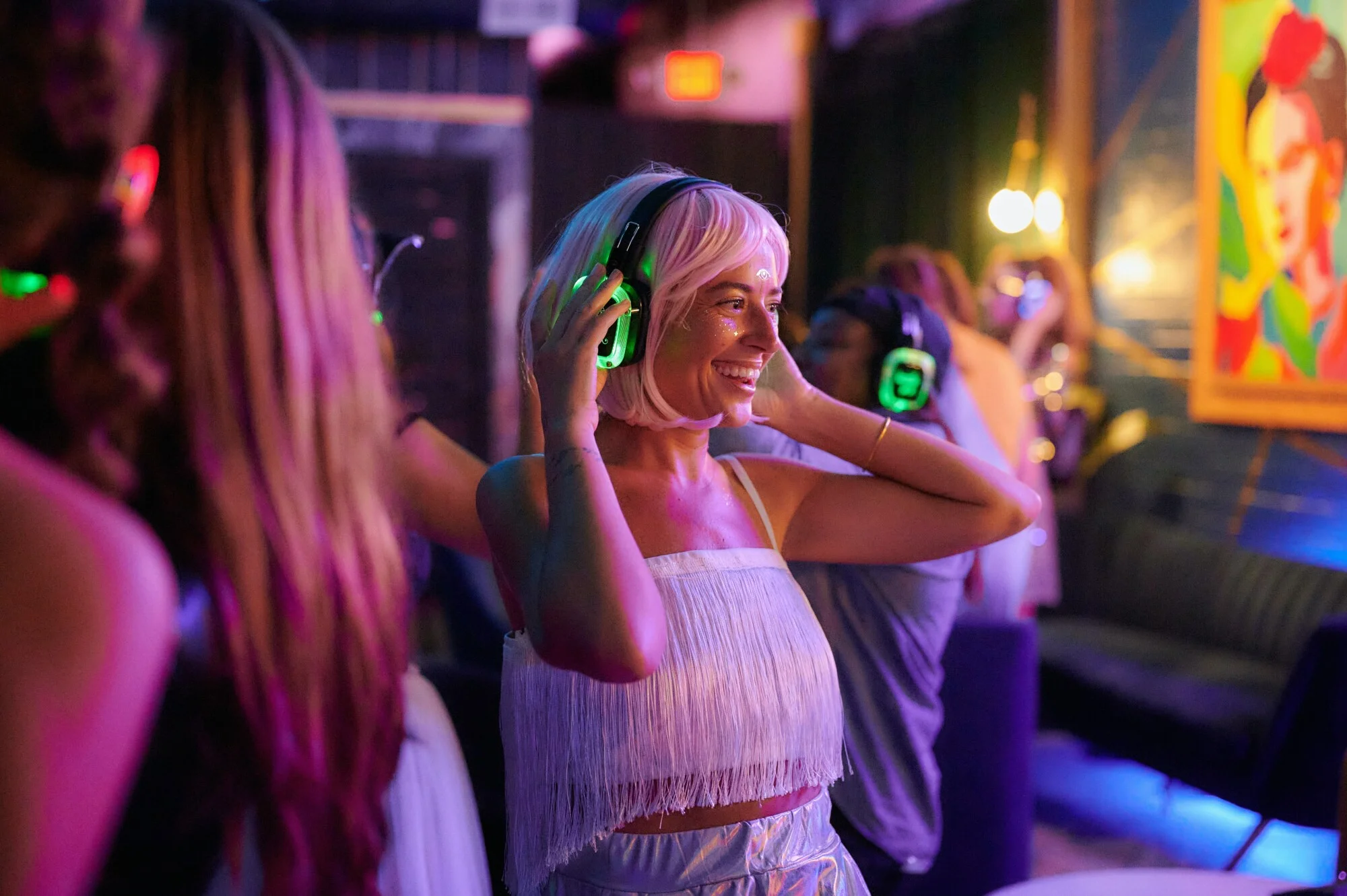 barbie silent disco